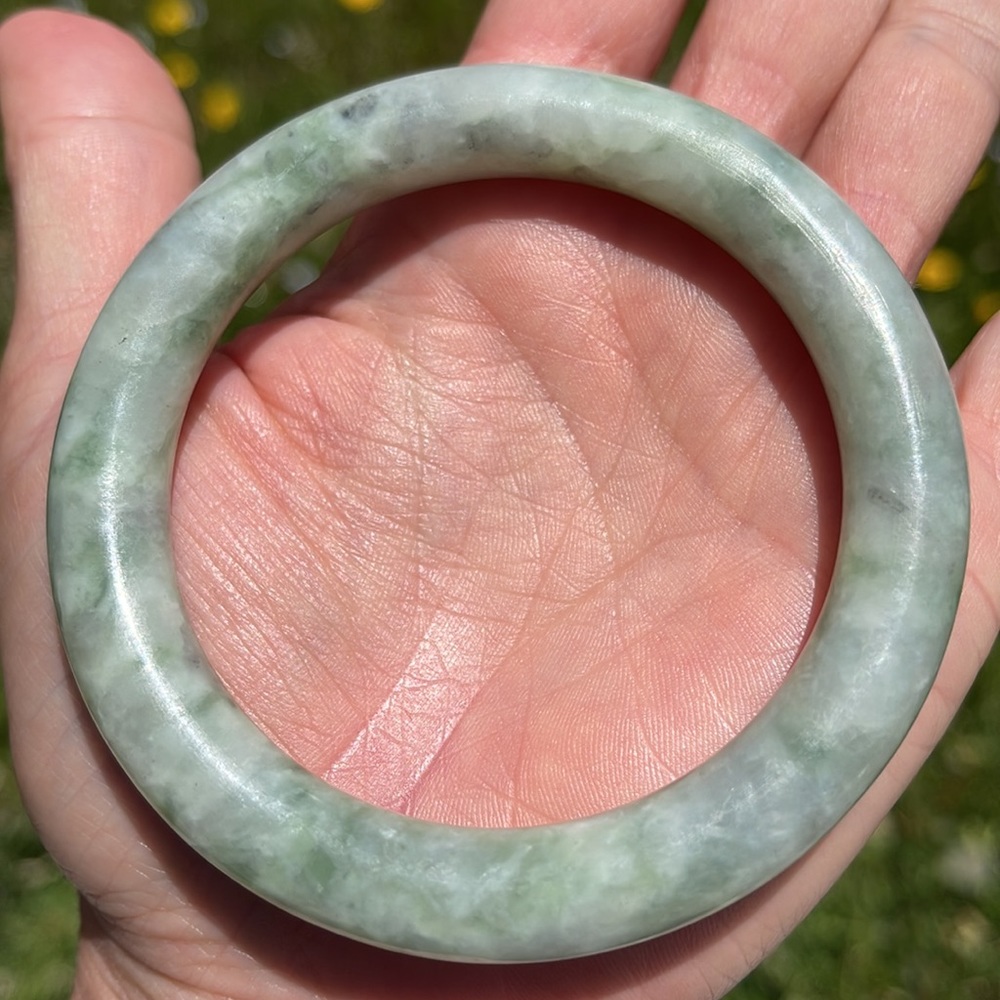 Jadeite Jade Bangle Bracelet